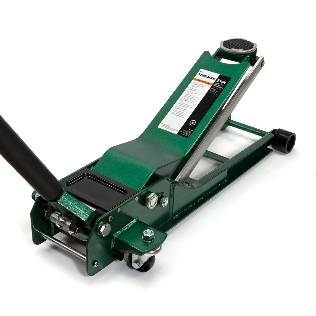 Steelman Ultra-Low Profile 2-T Capacity Roll-Around Hydraulic Service Jack 99015