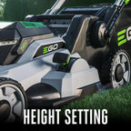 Electric Lawn Mower, Cordless Push, Includes 56V 4.0Ah Battery and Charger - LM2112