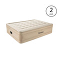 Queen 20 in. Inflatable Airbed -In Pump Air Mattress (2-Pack)