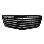 2007-2009 W211 E350 E500 E63 AMG Benz Front Bumper Grille Grill Replacement Gloss Black Generic
