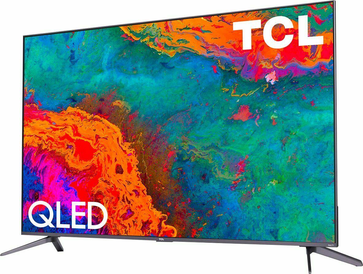 tcl 50" 5-series 4k qled dolby vision hdr smart roku tv *50s535
