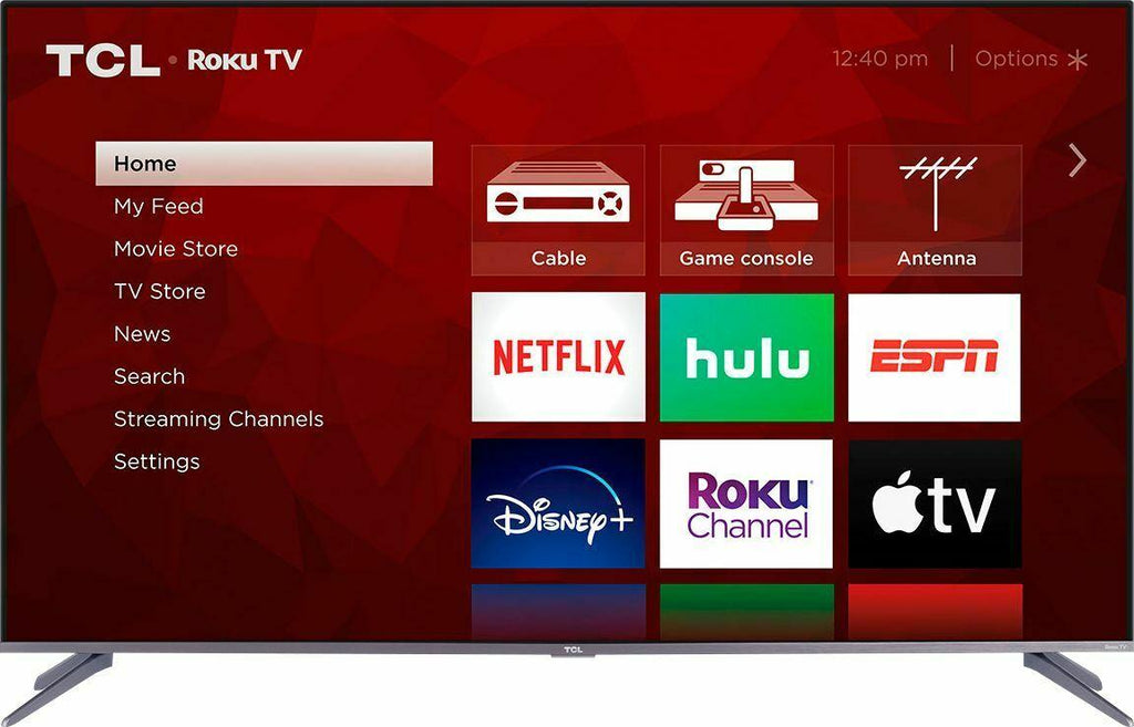 tcl 50" 5-series 4k qled dolby vision hdr smart roku tv *50s535