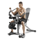 Weider XRS 20 Adjustable Olympic Bench with Removable Preacher Pad, 610 Lb. Weight Limit