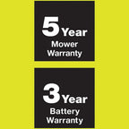 RYOBI Push Lawn Mower 18 in. 40-V 2-in-1 4.0 Ah Battery Charger Li-Ion Cordless