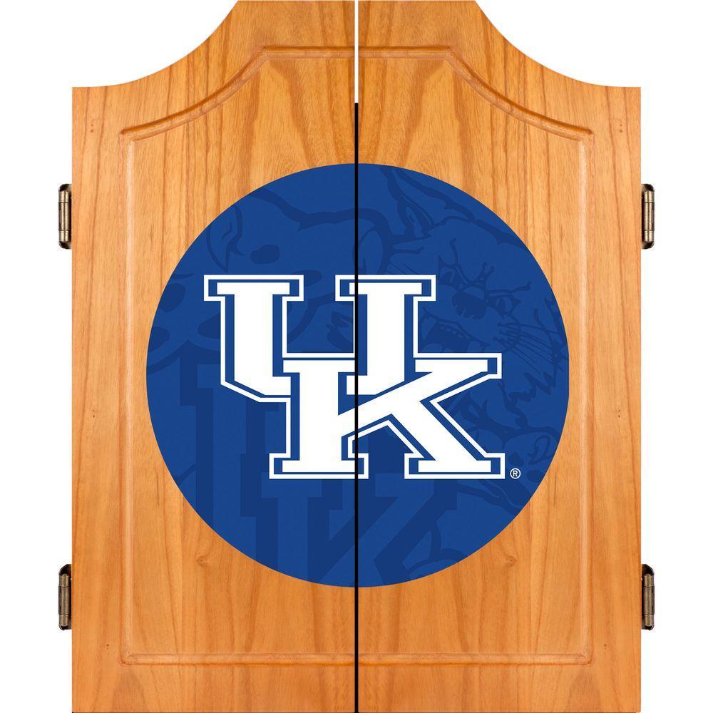 University of Kentucky Fade 20.5 in. Wood Dart Cabinet Set