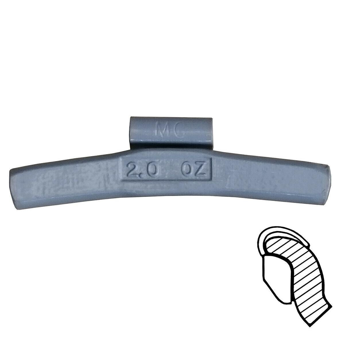 495PCS MC STYLE TIRE ASSORTMENT CLIP-ON WHEEL WEIGHT  KIT