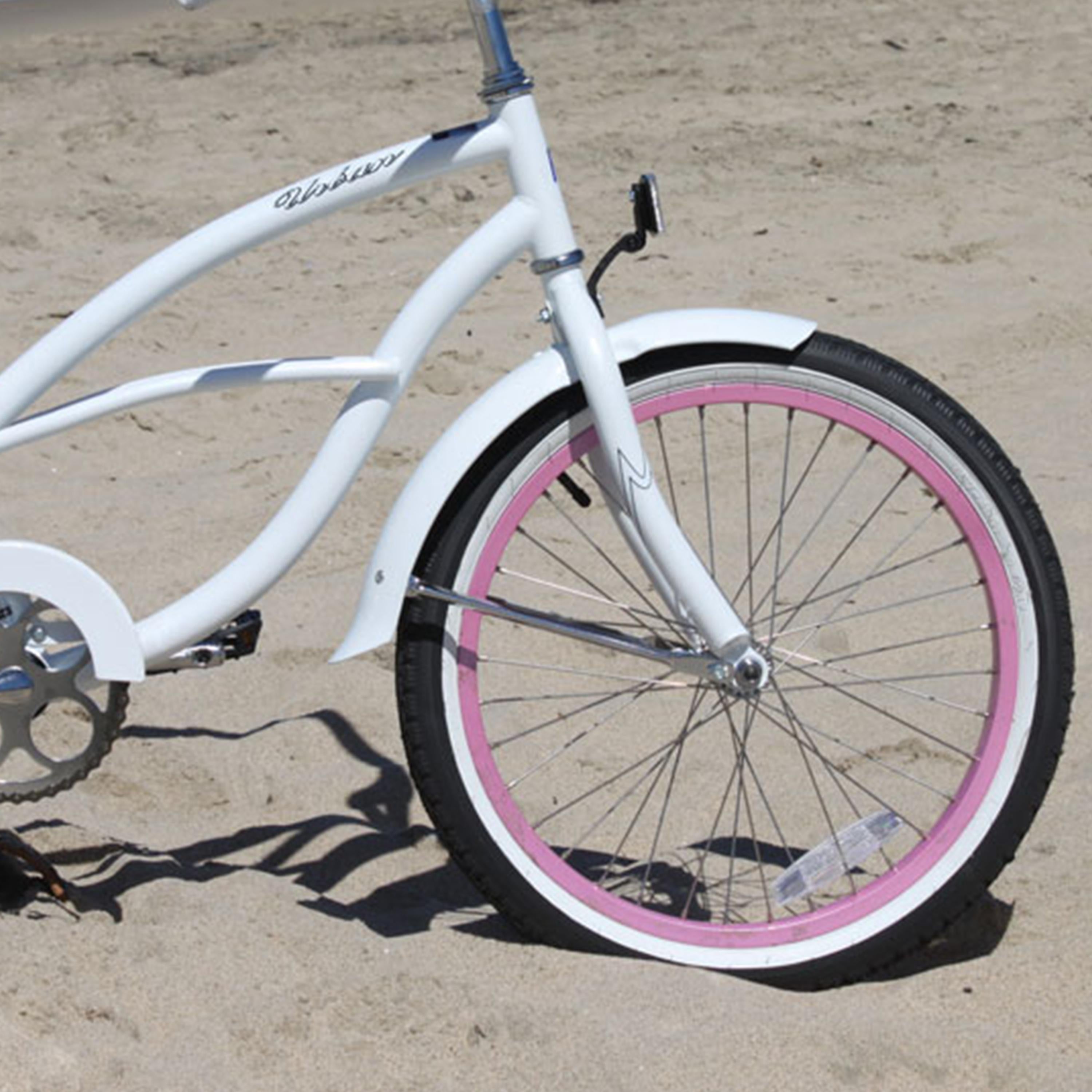 Firmstrong Urban Girl, 20", Girl's, Single Speed, White/Pink
