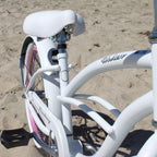 Firmstrong Urban Girl, 20", Girl's, Single Speed, White/Pink