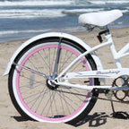 Firmstrong Urban Girl, 20", Girl's, Single Speed, White/Pink