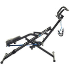 Exerpeutic Tug-N-Tight Squat LeveraRowing Machine with MyCloudFitness App