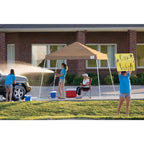 10 ft. H x 10 ft. W SL Pop-up Canopy w/ Desert Bronze Cover and Black Roller Bag with Water-Resistant Lining