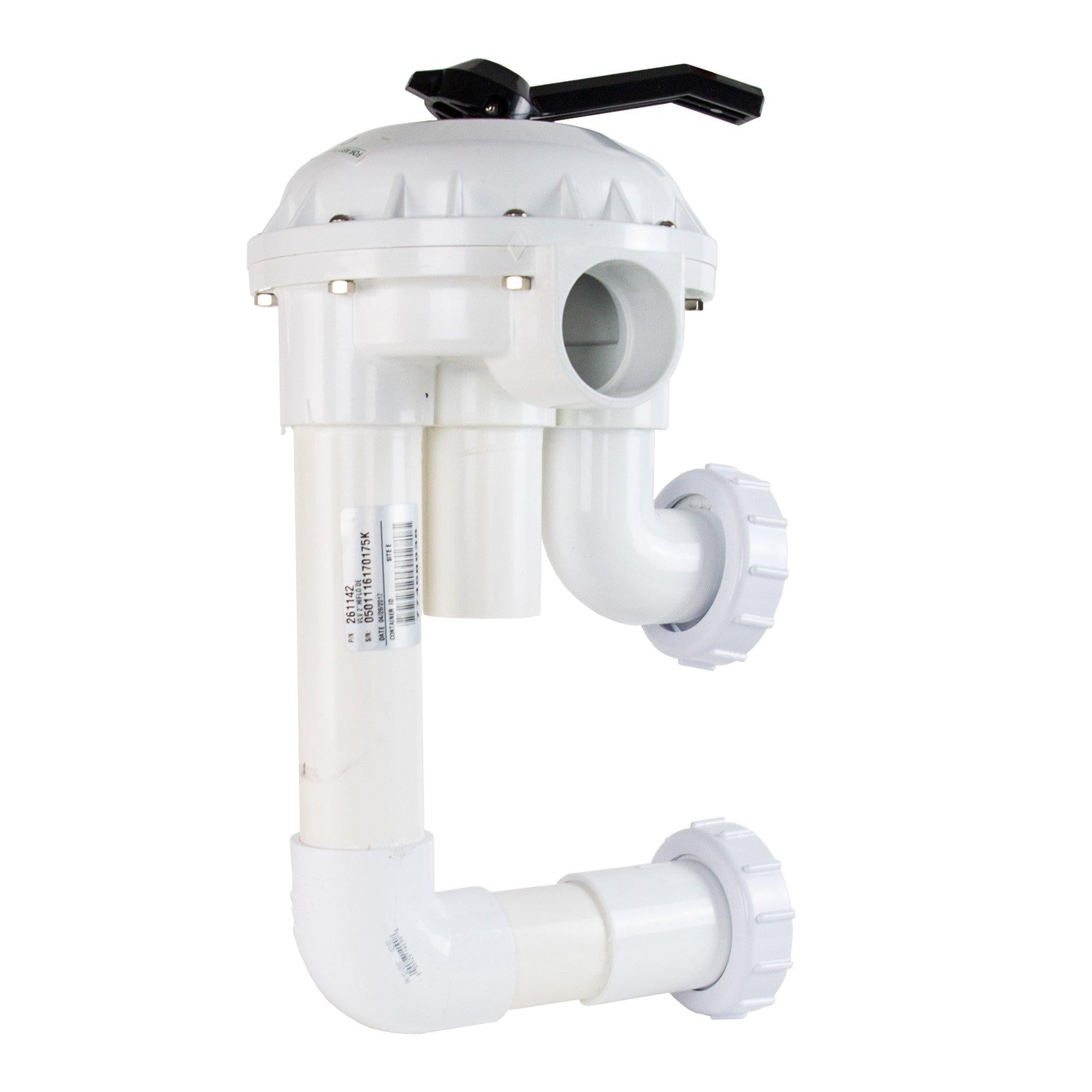 pentair hi flow 2" sand &amp; de filter backwash valve kit for above &amp; inground pool