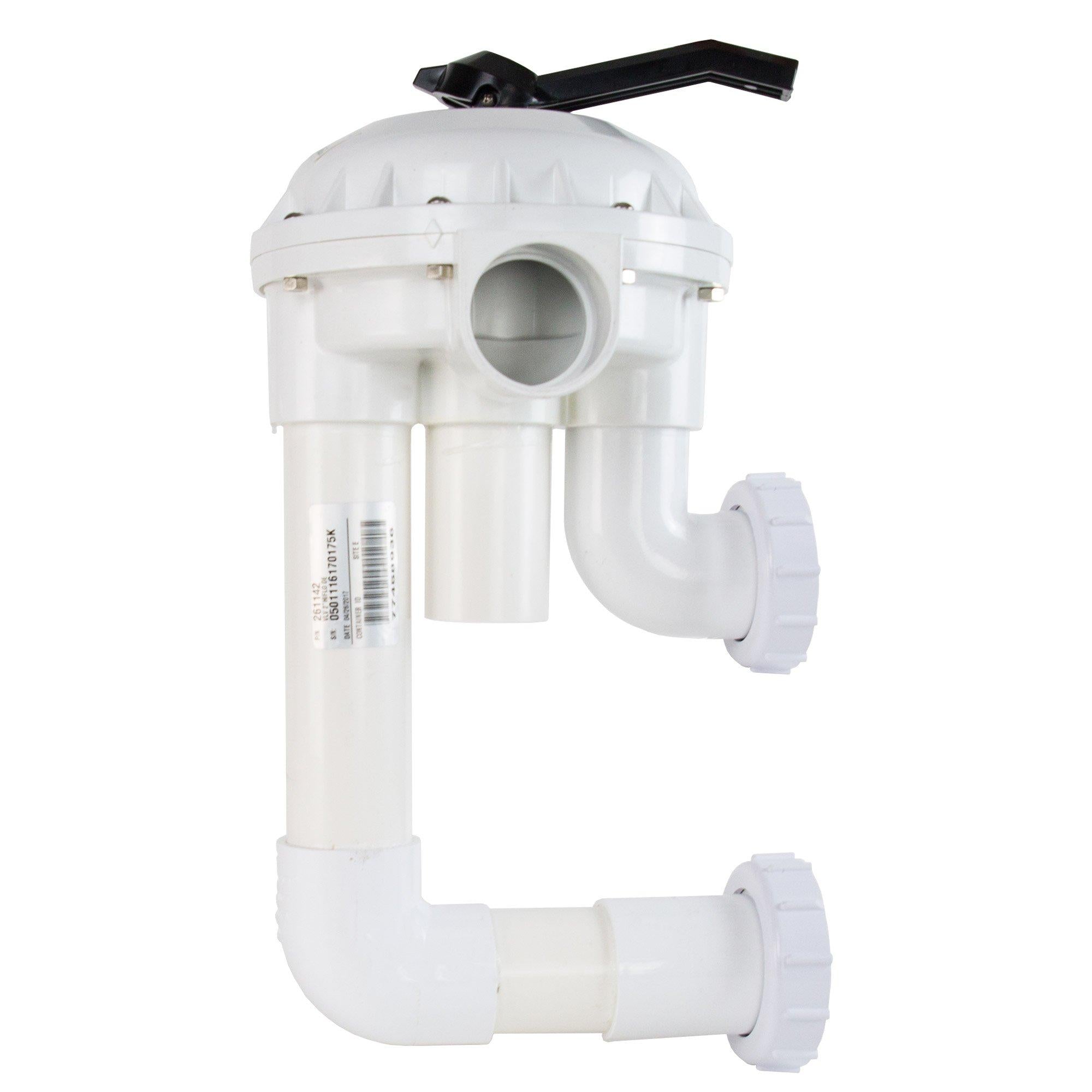 pentair hi flow 2" sand &amp; de filter backwash valve kit for above &amp; inground pool