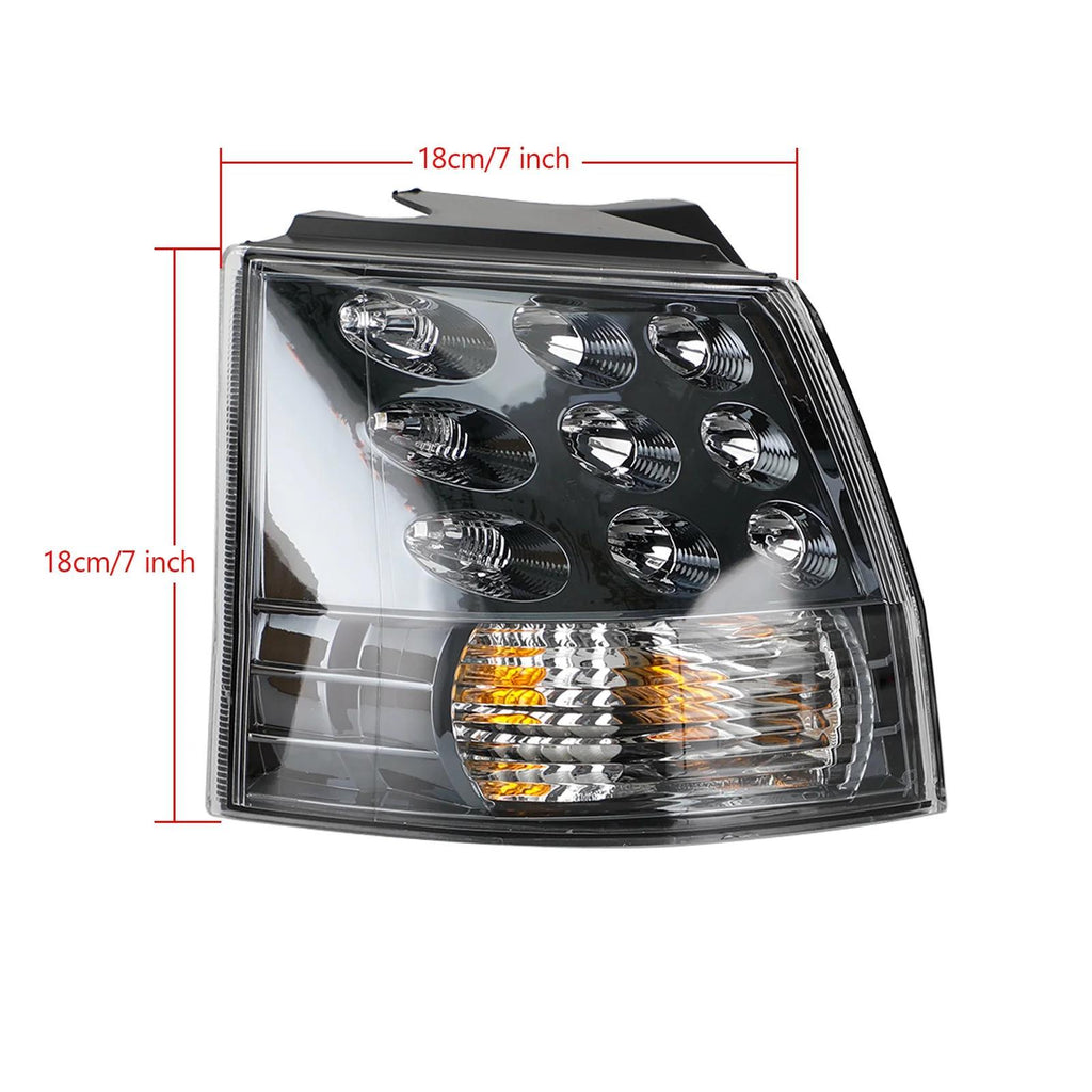 2007-2013 Mitsubishi Outlander EX 2PCS Tail Light 1ALTL01614 166-50402L 214-19A8L-AF 8330A379 MI2804104 Generic
