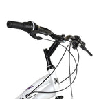 Mantis Orchid 26 In. Full Suspension Bicycle, White Pearl and Purple