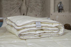Wondy Twin Size Premium Zealand Washable Wool Comforter, All Season Blanket, 100 Cotton Cover Fabric, Medium Weight Wool Fill, Wool Duvet Quilt, Size 68''x90''