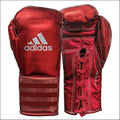 Adi-Star Speed 750 Boxing Gloves- 8oz, Metallic Red