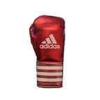Adi-Star Speed 750 Boxing Gloves- 8oz, Metallic Red