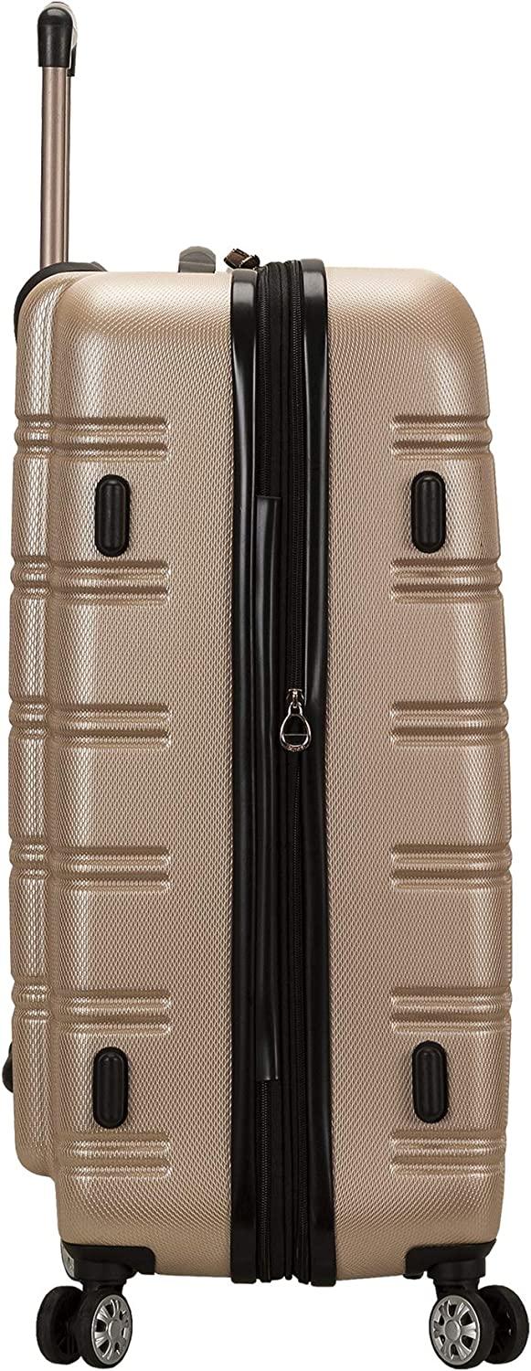Melbourne Hardside Expandable Spinner Wheel Luggage, Champagne, 3-Piece Set (20/24/28)