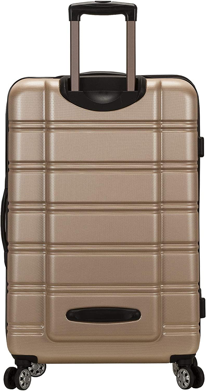 Melbourne Hardside Expandable Spinner Wheel Luggage, Champagne, 3-Piece Set (20/24/28)
