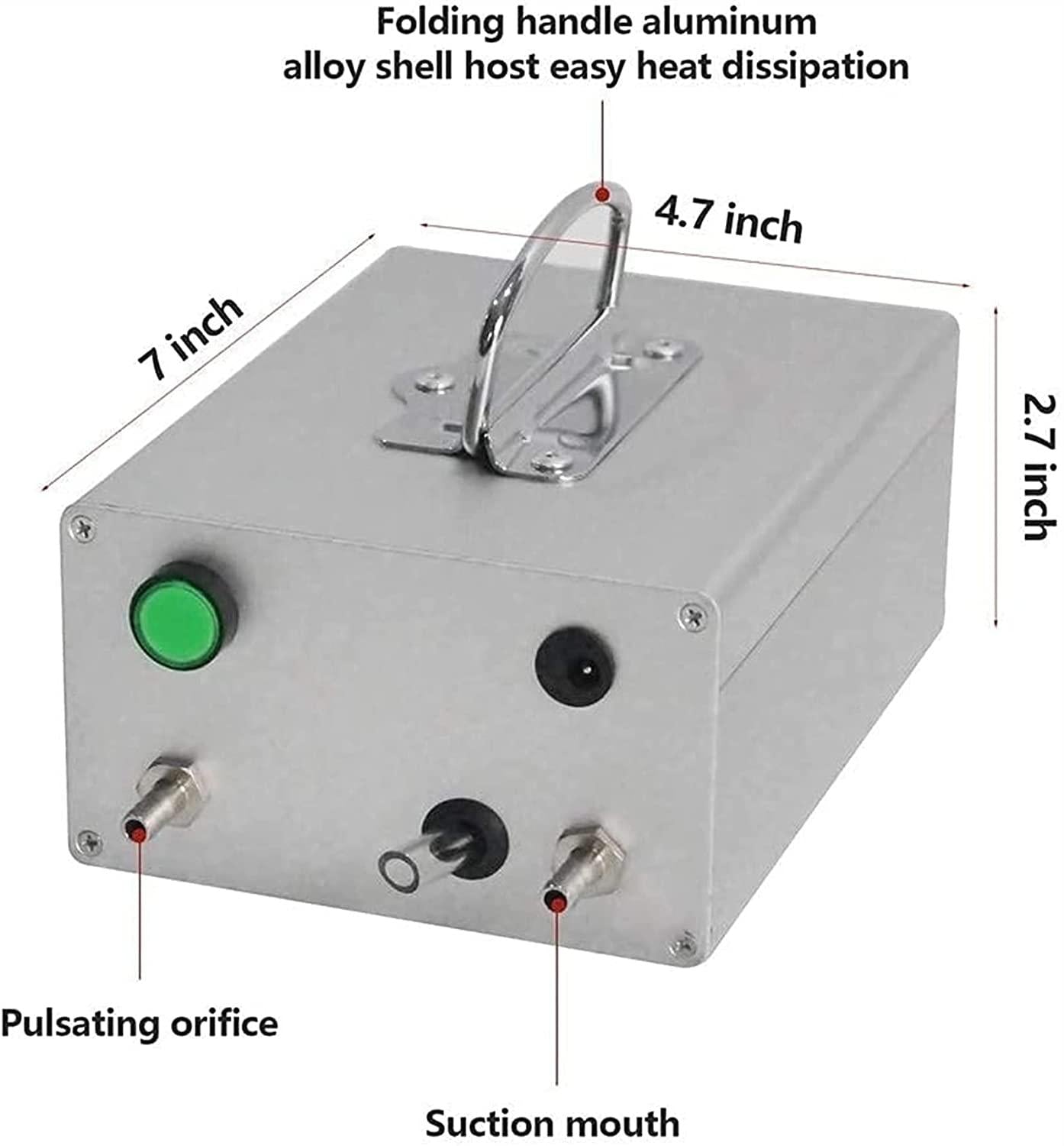 qlwy-mq cow goat milking machine, large suction pulsation charging electric milking machine vacuum pump accessories farm supplies for cows cattle or sheep optional (color : sheep, size : 7l)