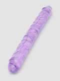 BASICS Realistic Double-Ended Dildo 15 Inch, Purple | Purple