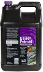 crystalclear barley extract concentrate - natural liquid pond clarifier - 2.5 gallons of barley straw extract treats up to 160,000 gallons