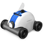 ausono cordless robotic automatic pool cleaner for swimming pools with a flat floor