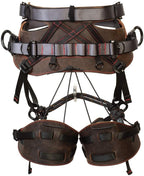 Weaver Arborist Denali Adjustable Climbing Saddle ,Brown, One Size Fits All