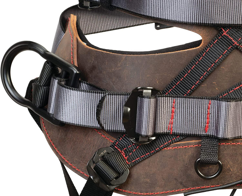 Weaver Arborist Denali Adjustable Climbing Saddle ,Brown, One Size Fits All