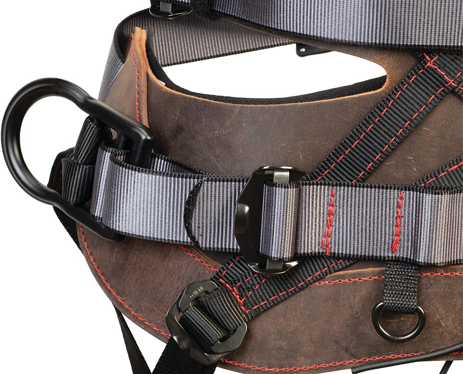 Weaver Arborist Denali Adjustable Climbing Saddle ,Brown, One Size Fits All