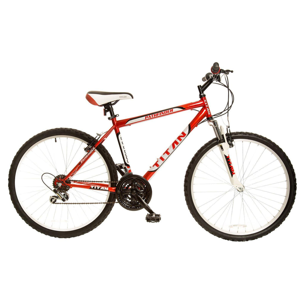 Pathfinder 18-Speed Men's Mountain Bike with Suspension
