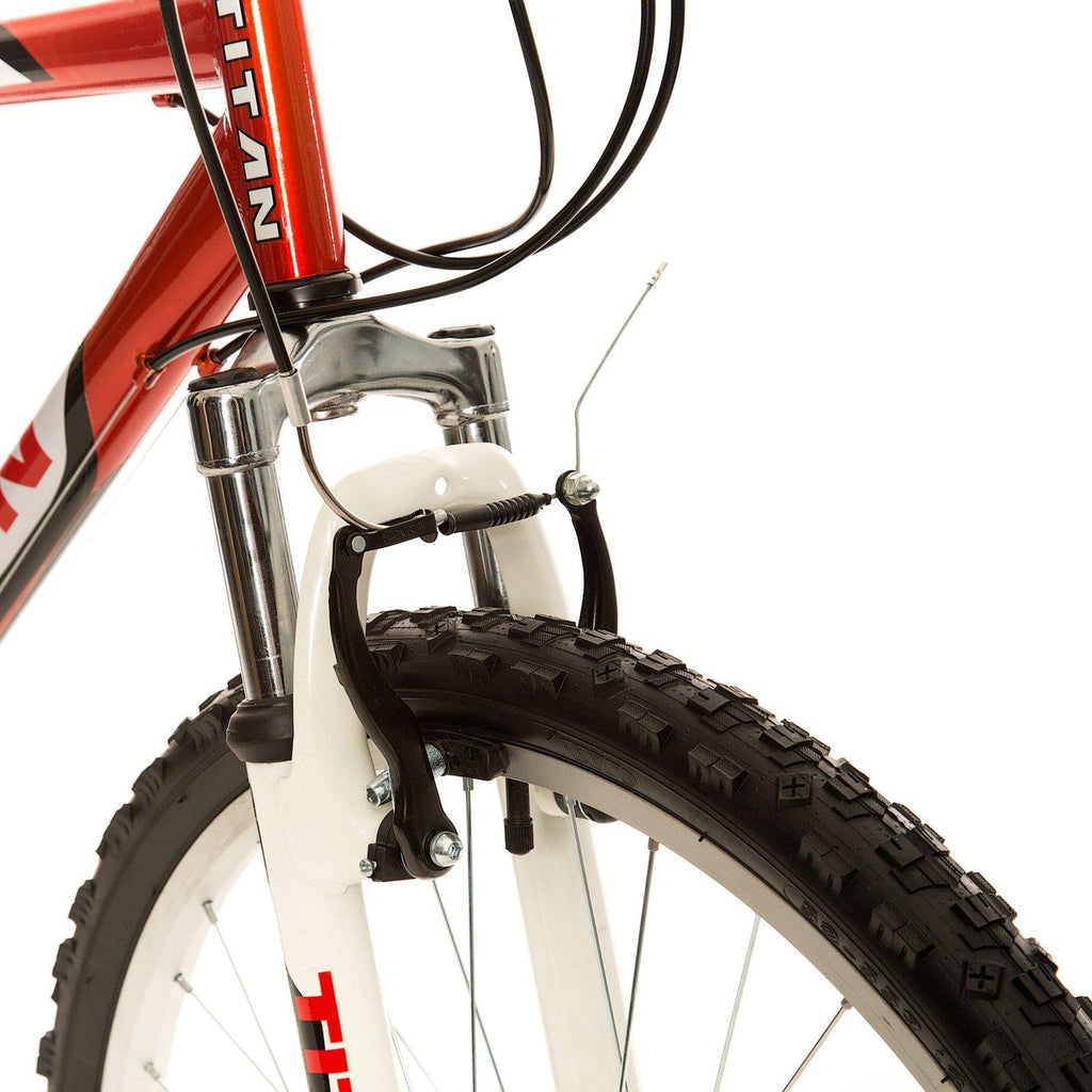 Pathfinder 18-Speed Men's Mountain Bike with Suspension