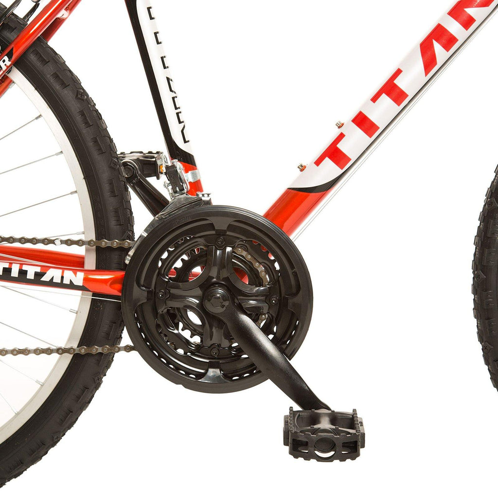 Pathfinder 18-Speed Men's Mountain Bike with Suspension