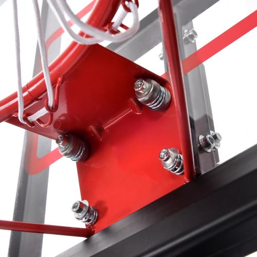 Portable Basketball Hoop &amp; Goal, Outdoor Basketball System with 6.6-10ft Height Adjustment for Youth, Adults