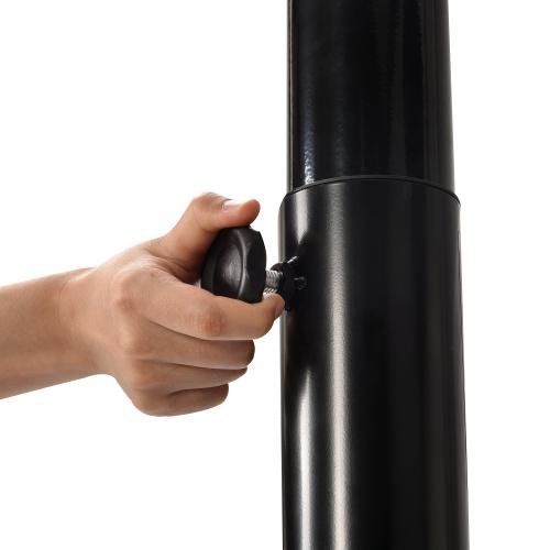 Portable Basketball Hoop &amp; Goal, Outdoor Basketball System with 6.6-10ft Height Adjustment for Youth, Adults