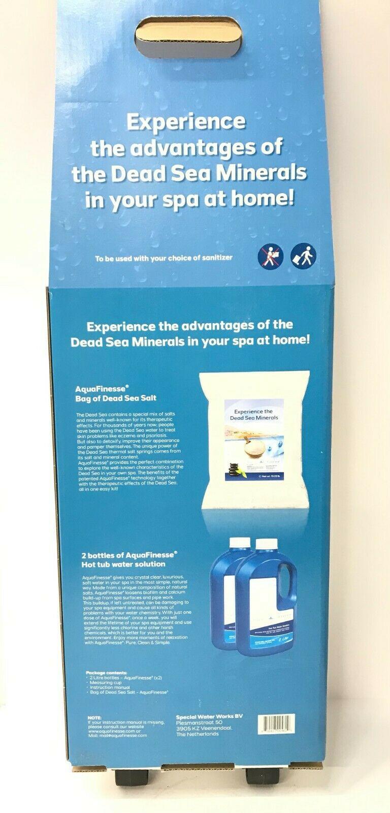aquafinesse dead sea experience kit - all-purpose - 3-5 month kit  spa treatment