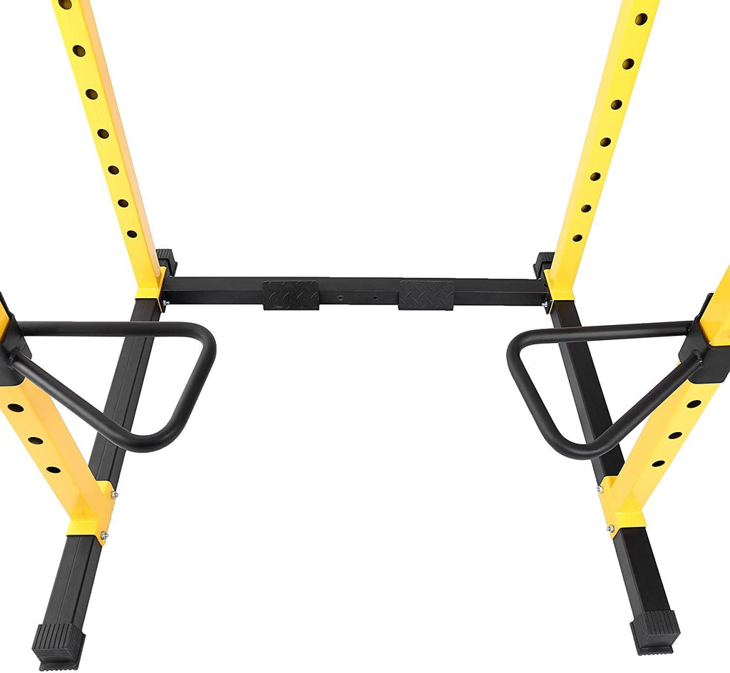 HulkFit 1000-Pound Capacity Multi-Function Adjustable Power Cawith J-Hooks and Dip Bars, Power CaOnly