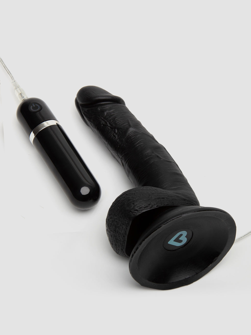 Lifelike Lover Classic Realistic Dildo Vibrator 6 Inch, Black | Black