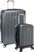 Helium Aero Hardside Expandable Luggage with Spinner Wheels, Titanium, 2-Piece Set (19/29)