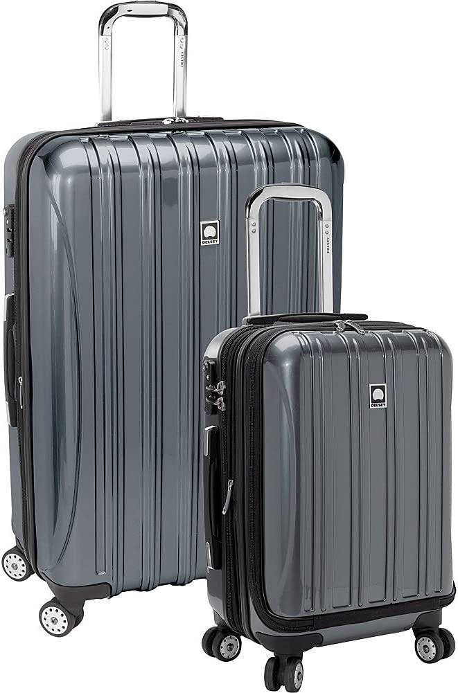 Helium Aero Hardside Expandable Luggage with Spinner Wheels, Titanium, 2-Piece Set (19/29)