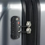 Helium Aero Hardside Expandable Luggage with Spinner Wheels, Titanium, 2-Piece Set (19/29)