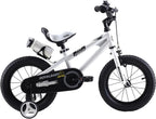 RoyalBaby Kids Bike Boys Girls Freestyle Bicycle 12 14 16 Inch with Training Wheels, 16 18 20 with Kickstand Child's Bike, Blue Red White Pink Green Orange