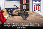Big Barker 7" Pillow Top Orthopedic Dog Bed for Larand Extra LarBreed Dogs (Headrest Edition)