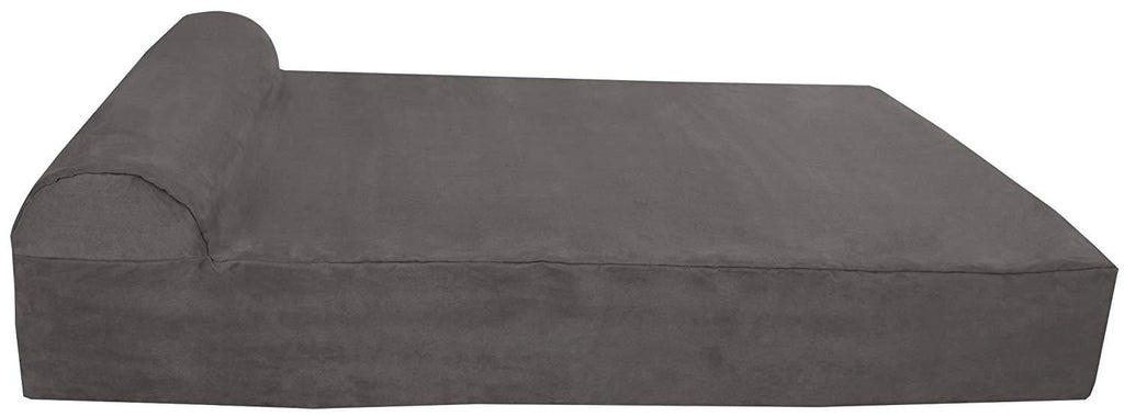 Big Barker 7" Pillow Top Orthopedic Dog Bed for Larand Extra LarBreed Dogs (Headrest Edition)