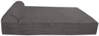 Big Barker 7" Pillow Top Orthopedic Dog Bed for Larand Extra LarBreed Dogs (Headrest Edition)