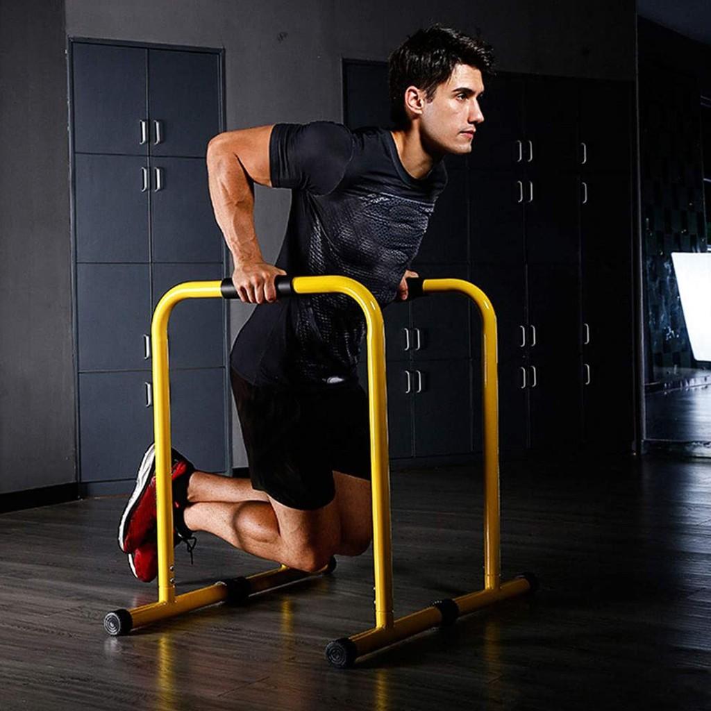 Split Single P arallel Bars Outdoor Fitness Equipment Support c