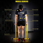 Split Single P arallel Bars Outdoor Fitness Equipment Support c