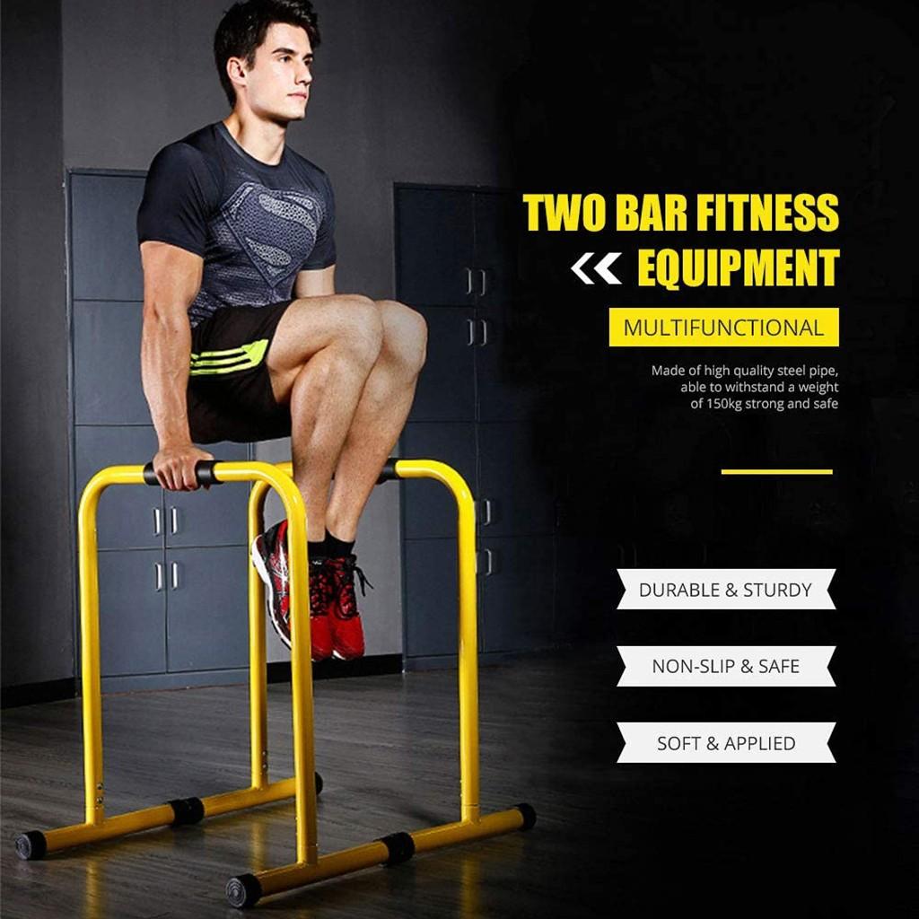 Split Single P arallel Bars Outdoor Fitness Equipment Support Pull-ups