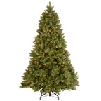 7 ft. Downswept Douglas Fir Artificial Christmas Tree with Clear Lights